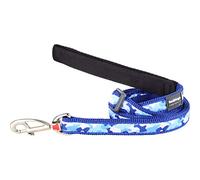 Red Dingo Camouflage Dark Blue Leash 20mm (4/5" Wide - 4-6' Length)