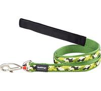 Red Dingo Camouflage Green Dog Lead - Large (2.5cm x 120cm)