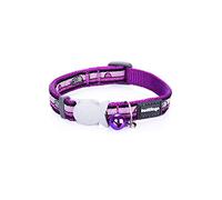 Red Dingo Cat Collar Design, Mouse Purple, Extra Small 12mm
