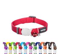 Red Dingo Cat Collar Plain, Red, Extra Small 12mm