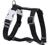Red Dingo Classic Black Dog Harness - Small (30-48cm Neck)