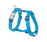 Red Dingo Classic Dog Harness Plain, Turquoise, Small 15mm