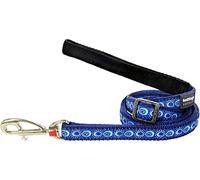 Red Dingo Designer Dog Lead, Large, Cosmos Dark Blue