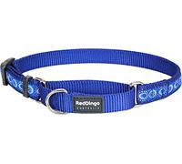 Red Dingo Designer Martingale Dog Collar, Large, Cosmos Dark Blue