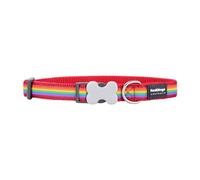 Red Dingo Dog Collar Rainbow 20-32cm Multicolor
