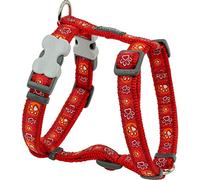 Red Dingo Dog Harness Design,Desert Paws Red, Large 25mm