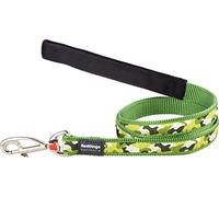 Red Dingo Dog Lead 1.2m Design, Camouflage Green, Size Medium (20mm x 1.2m)