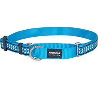 Red Dingo Martingale Collar Reflective Bones, Small-Medium, Turquoise
