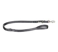 Red Dingo Multi-Purpose Dog Lead Plain, Cool Grey, Medium 20mm