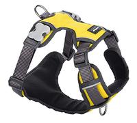 Red Dingo Padded Dog Harness, Medium Breeds, Adjustable Fit, Size: Medium, Yellow, M
