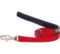 Red Dingo Plain Dog Lead, 18 mm x 1.8 m, M, Classic Red