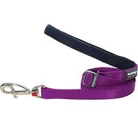 Red Dingo Plain Dog Lead, 25 mm x 1.8 m, Large, Classic Purple