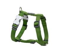 Red Dingo Plain Green Dog Harness XS (12mm x Neck: 25-39cm / Body 30-44cm)