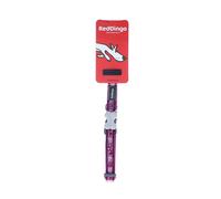 Red Dingo Bucklebone Dog Collar Design, Breezy Love Purple, Small 15mm