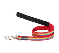 Red Dingo Rainbow Dog Lead - Medium (2.0cm x 120cm)