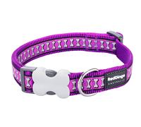 Red Dingo Reflective Bones Dog Collar Purple | Dogs