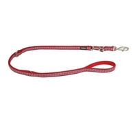 Red Dingo Union Jack 3-Way Dog Lead, 25 mm 2 m