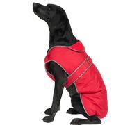 Red Dog Coat. Stormguard. All Weather, Fleece, Waterproof, Leg Straps. 6 Sizes.