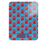 Red Dog Paw Prints bakers food scale mini 11lb/0.18oz, 5kg/5g coffee gram scale with 4 unit for Baking Spices Espresso (Batteries not Included)