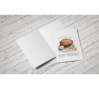 Red Door Inspirations Sourdough Birthday Card - It’s Your Time to Rise, Bread Lover Celebration Card, Funny Baker B'day Card 5x7 with Envelope