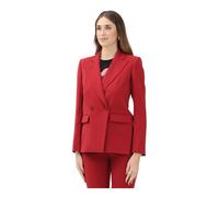 Red Double-Breasted Jacket Essential Style - female - Patrizia Pepe - Blazers - Red - L - Jackets L