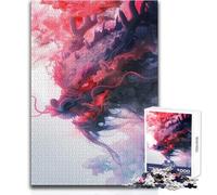 Red Dragon 1000 Piece Puzzle For Adults Play And Learn Smart Activity Unique Heartfelt Celebration Gift Size 38x26cm