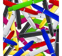 RED DRAGON 150 Piece Dart Shaft Bundle Pack - (50 sets of stems)
