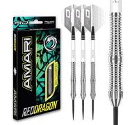 RED DRAGON Amari Tungsten Steeltip Darts Set 22g,24g Flights& Stems