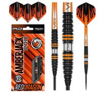 RED DRAGON Amberjack Pro 22g,23g,24g, 25g 26g Tungsten Dart Set,