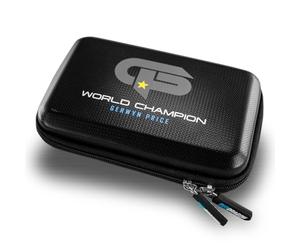 RED DRAGON Dart Case | Gerwyn Price Iceman World Champion Edition | Professional Organiser for Accessories | Darts Case Holds 3 Darts Fully Assembled