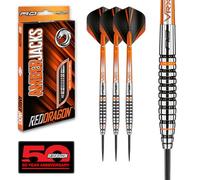 RED DRAGON Darts | Amberjack 14 | 23g Steel Tip | 90% Tungsten Darts Set