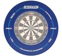 Red Dragon Branded Blue Dartboard Surround