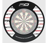 Red Dragon Darts | Branded Dart Board Surround Ring | Darts Accessories | Darts Accessories: Dart Board Surround Ring | High-Density Foam | Universal Fit|Tool-Free Install