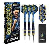 RED DRAGON Darts | Luke Humphries Brass Edition 22g Darts Set