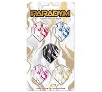 RED DRAGON DARTS - Paradym Flight Collection - Dart Flights 5 Sets Per Pack (15 in Total) Extra Thick 100 Micron - Standard Shape Darts Flights - Professional Darts Accessories
