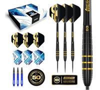 RED DRAGON Darts | Player Edition | 90% Tungsten Darts Set | 21g - 23g | Coolhand, Ferret, Iceman or Snakebite | 50 Year Anniversary|Steel Tip Darts Set | Darts Accessories: Dart Flights, Dart Stems