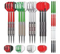 Red Dragon Darts - Professional Tungsten Darts Set - 12 x Darts with Flights and Stems Design may vary
