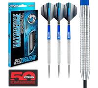 RED DRAGON Darts - Razor Edge Original Series 33g - 85% Tungsten - Professional Steel Tip Darts Set with Dart Flights and Shafts