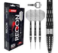 RED DRAGON Darts - Recon Original | Recon Switch Points - 90% Tungsten Darts Set - Nitro Flite Integrated Flight/Shaft, Dart Flights & Stems |Available 21g, 22g, 23g, 24g & 25g - Professional Dart Set