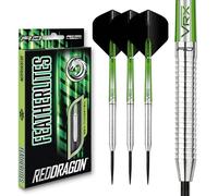 RED DRAGON Featherlite 2: 17g Tungsten Darts Set with Flights and Stems