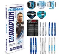 Red Dragon Gerwyn Price Iceman Darts Accessories Pack