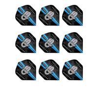 RED DRAGON Gerwyn Price Iceman World Champion Blue Logo Edition Dart Flights - 3 sets per pack (9 flights in total)