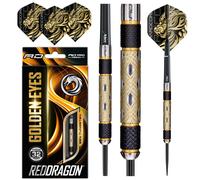 RED DRAGON Golden Eye 32g Tungsten Darts Set with Flights and Stems