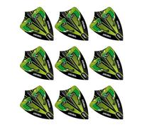 RED DRAGON Hardcore Freestyle Dart Flights- 3 Sets Per Pack (9 Dart Flights in total)