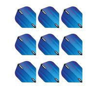RED DRAGON Hardcore Ionic Dart Flights - 3 sets Per Pack (9 Dart Flights in total)