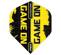 RED DRAGON Hardcore Radical Game On Dart Flights - 4 Sets Per Pack (12 Dart Flights in Total)