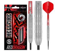 Red Dragon Hell Fire B Darts | 80% Tungsten | Great Value | 22g & 24g Tungsten Steel Tip Darts 26g | Red Dragon Darts