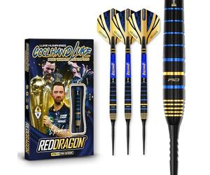 RED DRAGON - Luke Humphries Darts Set - TX Series | Switch Points Powered by Winmau | Steel Tip Dart Set 22g, 23g, 24g & 25g