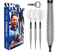 RED DRAGON - Luke Humphries Darts | TX1 Switch Points Powered by Winmau | 22g Dart Set | Steel Tip | Professional 90% Tungsten Darts Set with Dart Flights & Shafts