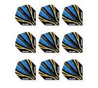 RED DRAGON Luke Humphries WC Hardcore Standard Dart Flights 3 Sets Per Pack (9 Dart Flights in total)